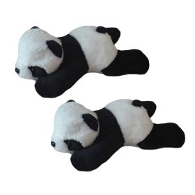 2 Pcs Cute Panda Refrigerator Magnets Plush Fridge Magnets Office Magnet