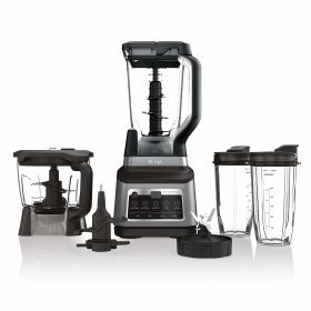 Ninja BN801 Professional Plus Kitchen System, 1400 WP, 5 Functions for Smoothies, Chopping, Dough & More with Auto IQ, 72-oz.* Blender Pitcher