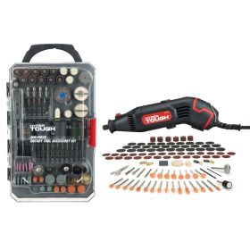 Hyper Tough Rotary Tool & 208-Piece Rotary Tool Accessory Kit