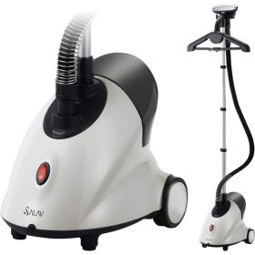 GS18-DJ Standing Garment Steamer with Roll Wheels for Easy Movement, 1.8L Water Tank for 1 Hour Continuous Steaming