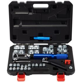 VEVOR Hydraulic Flaring Tool Kit, 45° Double Flaring Tool, Brake Repair Brake Flaring Tools for 3/16"-1/2"